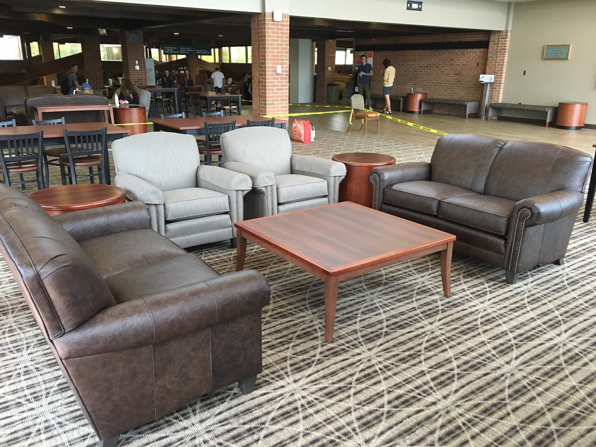 Taylor University's Hodson Dining Commons - Upland, Indiana - 
Project Type:  Remodel - Tasks:  Select and specify interior finishes and furniture.  Coordinate furniture orders and deliveries.